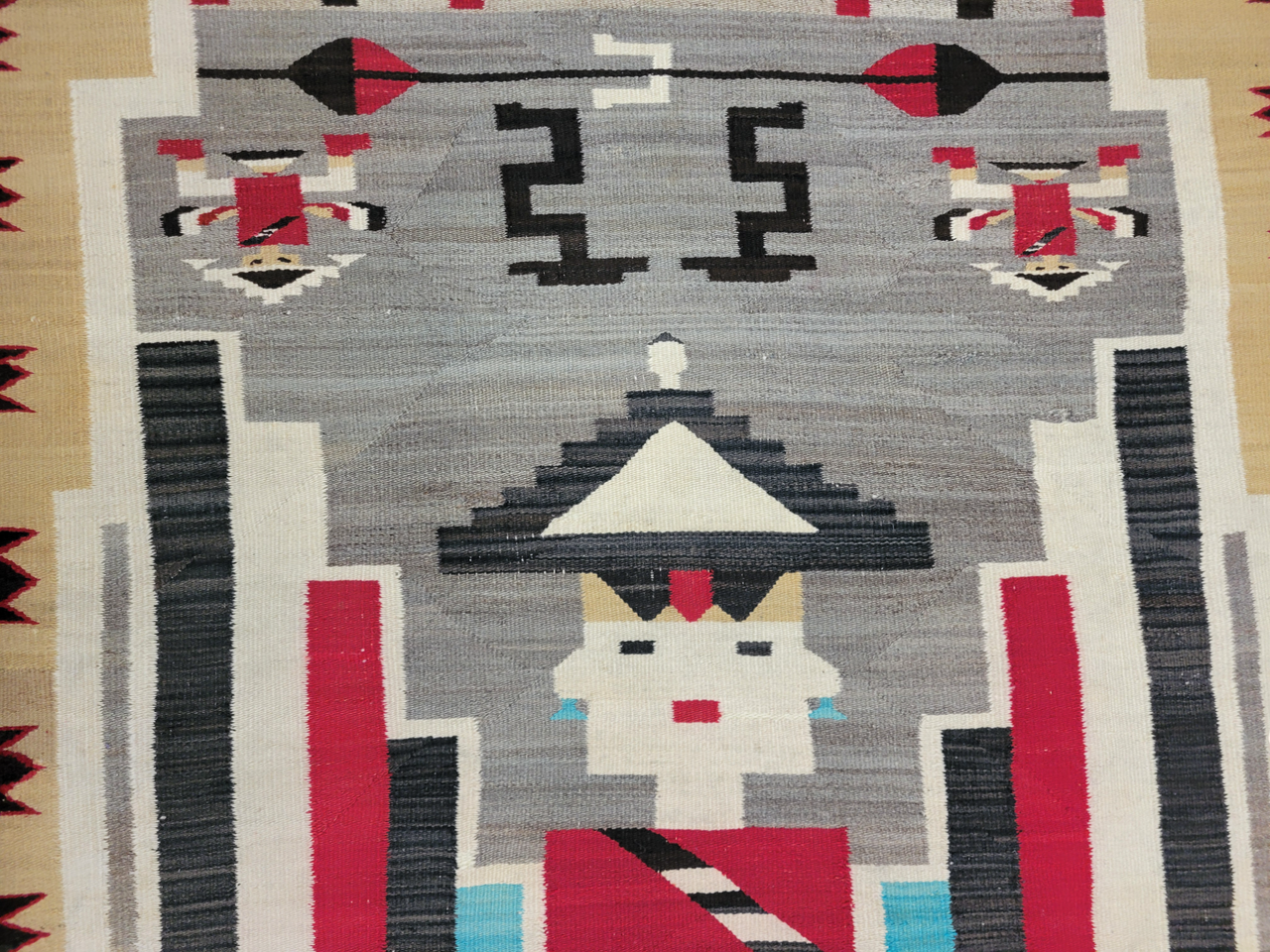 Phenomenal and Rare Navajo Pictorial Rug