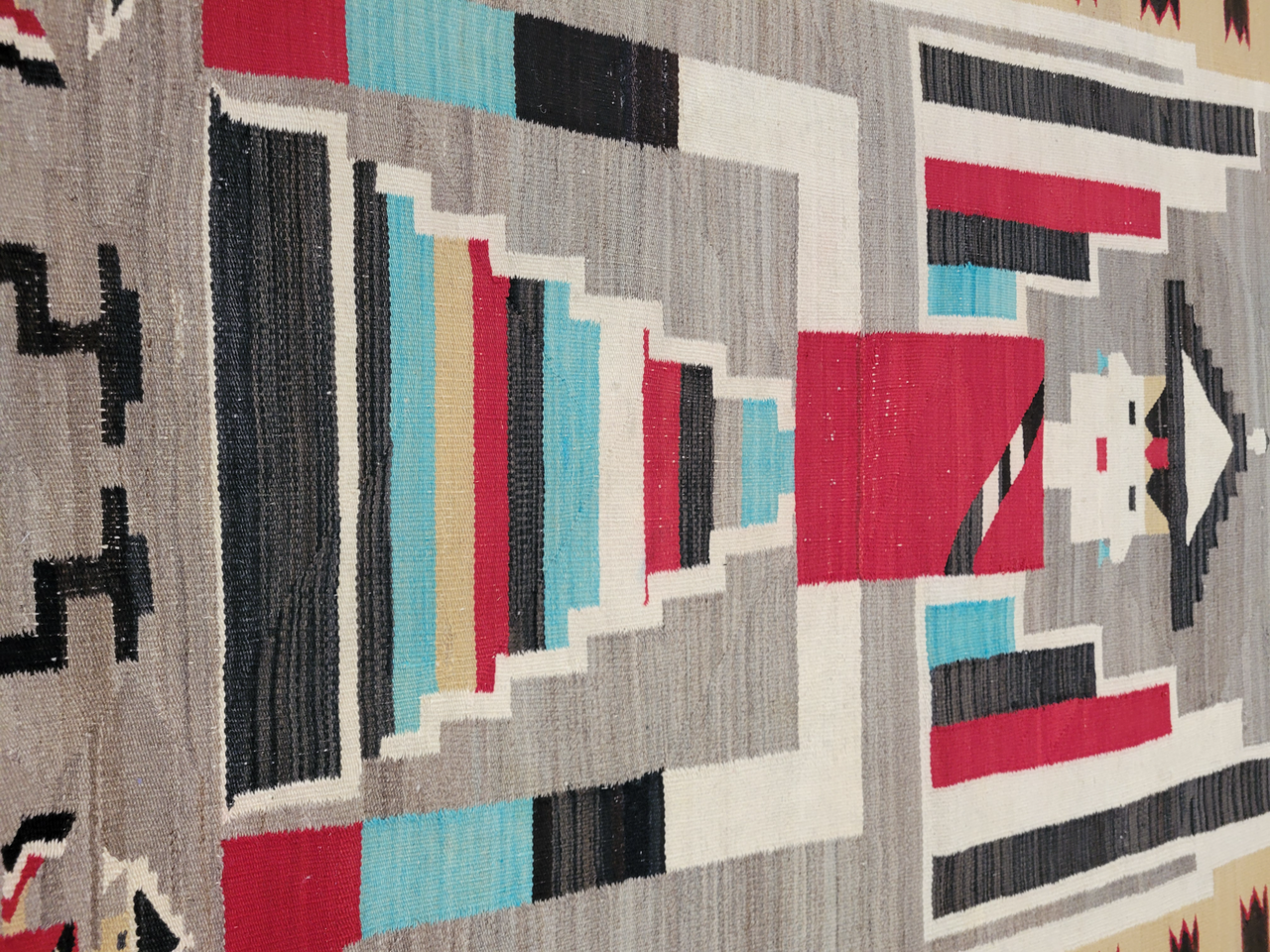 Phenomenal and Rare Navajo Pictorial Rug