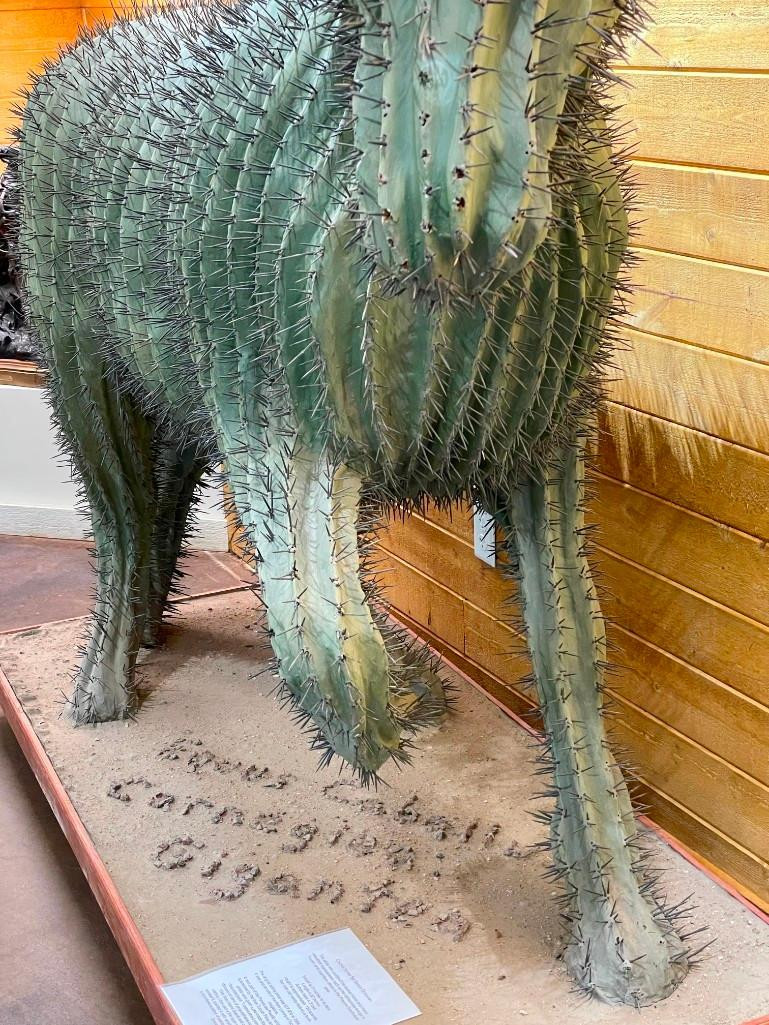 Large Cactus Horse Art By Simon Donovan