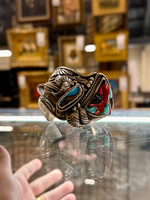 A stunning bracelet from Carlos White Eagle