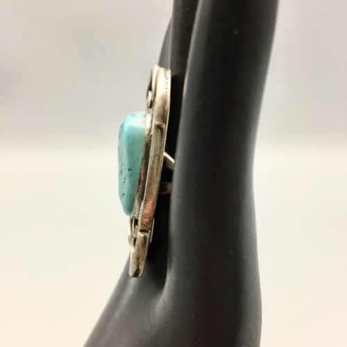 ring, vintage, turquoise, sterling silver, Native, Navajo,