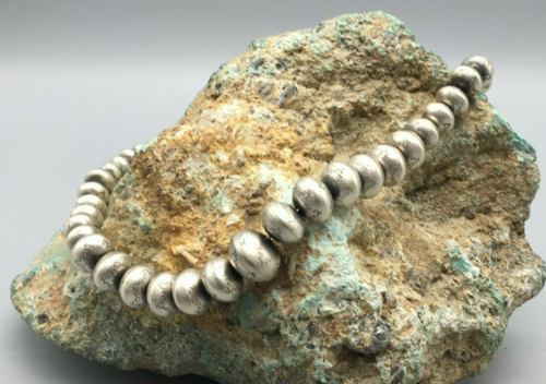 Sterling silver Navajo pearls
