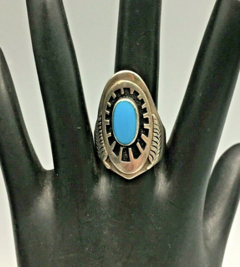 Turquoise overly ring