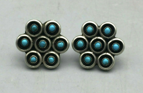 Fred Harvey Era cluster earrings.
