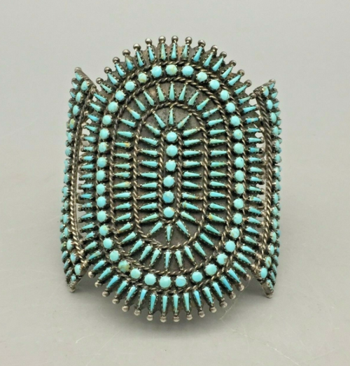 Zuni petit point cuff bracelet