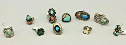 10 Vintage rings