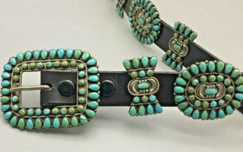 Cluster concho belt