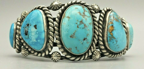 five turquoise stone turquoise bracelet