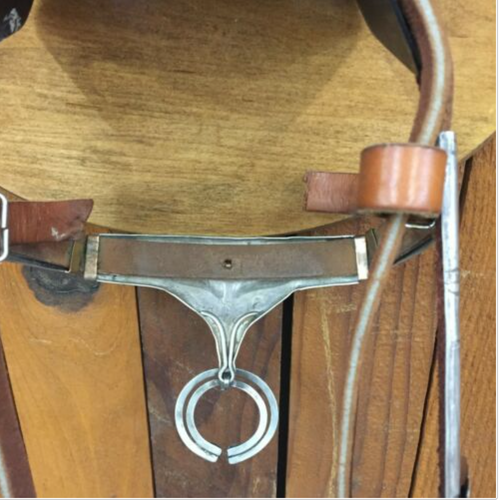 headstall, sterling silver, Ingot, leather, Naja