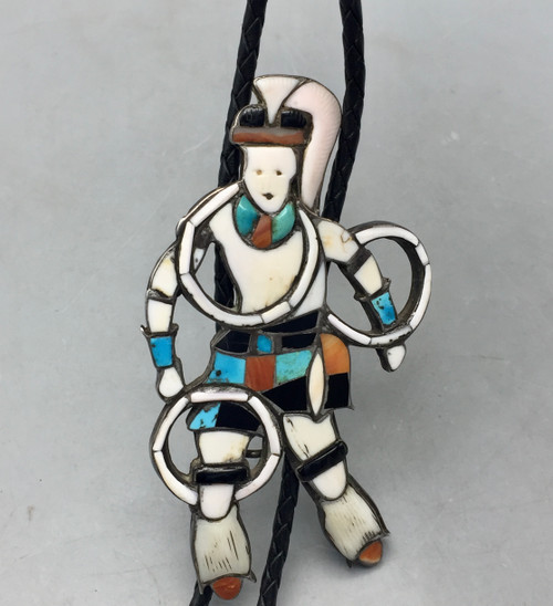 Hoop Dancer bolo tie