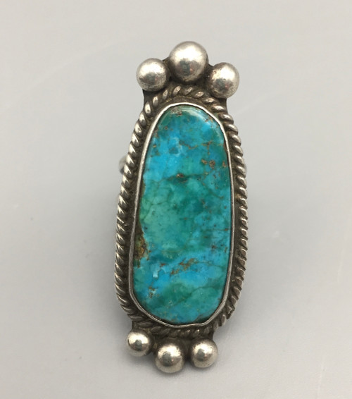 Blue Gem Turquoise Ring