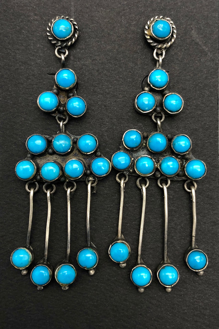 Turquoise Chandelier earrings