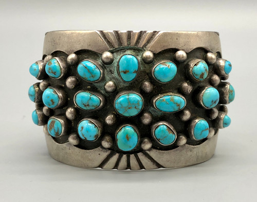 Turquoise Bracelet with Great Turquoise