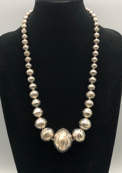 FEATURED in Cowboys & Indians Magazine is a Gorgeous Vintage Navajo Pearls Necklace