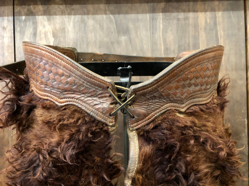 wooly, chaps, angora