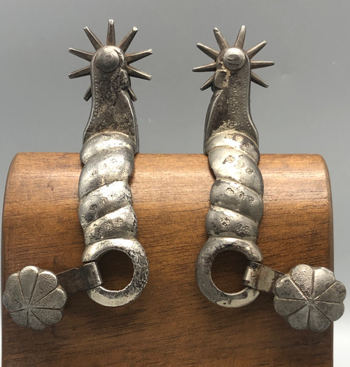 Buermann "Dom Pedro" style spurs, August Buermann