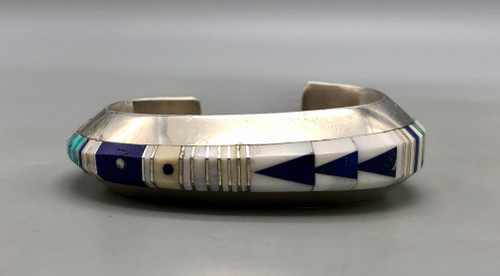 multi-stone channel inlay bracelet, Gibson Nez