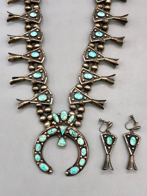 Vintage Squash Blossom Necklace Set [2 Colors] - ShopperBoard