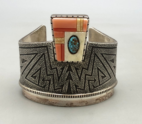 phenomenal and unique bracelet by multiple award winning artist Richard Tsosie