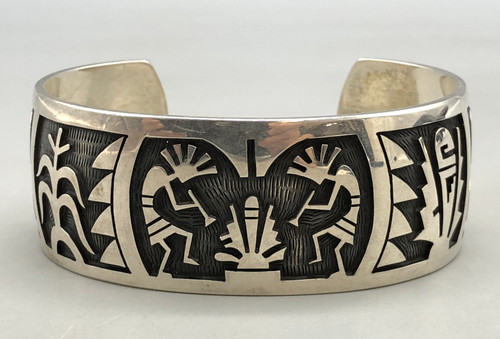 Storyteller, overlay, Hopi, pictorial design