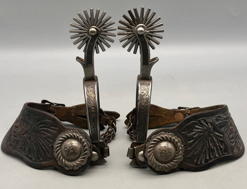 Marked Visalia Spurs With Nice Straps