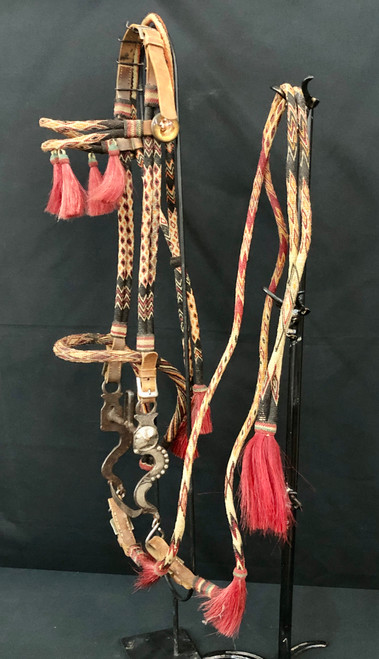 Arizona Prison Horsehair Bridle And Bit