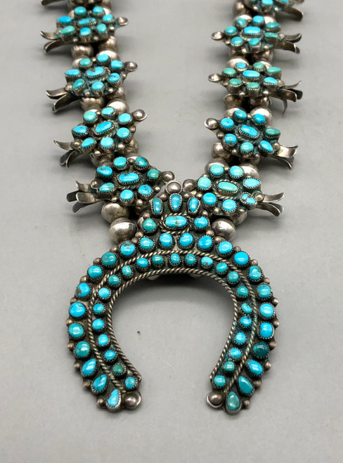 turquoise cluster, four petal blossom,  dot turquoise, petit point turquoise,  12 blossoms