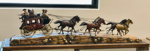 Wagon, stagecoach, horses, cowboys, wild west, Wells Fargo