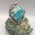 Morenci Turquoise cuff bracelet
