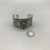 GORGEOUS!! HIGH GRADE SPIDERWEB TURQUOISE & TEXTURED BRACELET BY KEE YAZZIE!!
