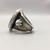 ring, Ambrose Tsosie, New, Navajo, Native American, hallmarked, turquoise, sterling silver