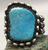 hefty turquoise cuff bracelet