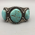 5 stone turquoise cuff bracelet