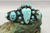 vintage turquoise cuff bracelet