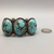3 stone turquoise cuff bracelet