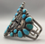 turquoise cluster bracelet