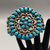 turquoise cluster bracelet