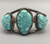 3 stone cuff bracelet