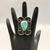 ring, vintage, turquoise, sterling silver, Native, Navajo,