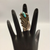ring, vintage, hallmarked, JD, turquoise, Native, Navajo