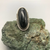 ring, black onyx, sterling silver, vintage, signed, hallmarked, size 9