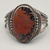 petrified wood cuff bracelet