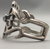 sandcast cuff bracelet