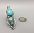 ring, turquoise, sterling silver, signed