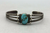 Fred Harvey era, Hand stamped, turquoise