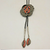 bolo, coral, sterling silver