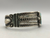 Hand stamped Fred Harvey  era cuff, with a turquoise stone that has a lovely tan/brown matrix.