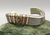 Unique , Navajo cuff  sterling silver and gold