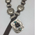 conco belt, sterling silver