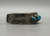 vintage cuff set with six turquoise stones.